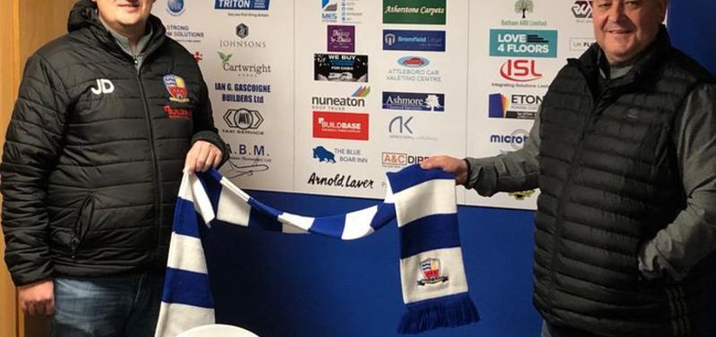 Photo of Jason Dean and Jimmy Ginnelly (Nuneaton Borough FC)