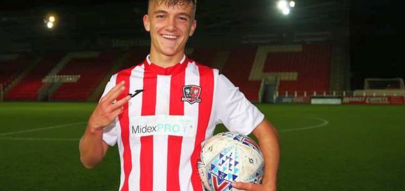 Lewis Wilson (Photo: Exeter City FC)