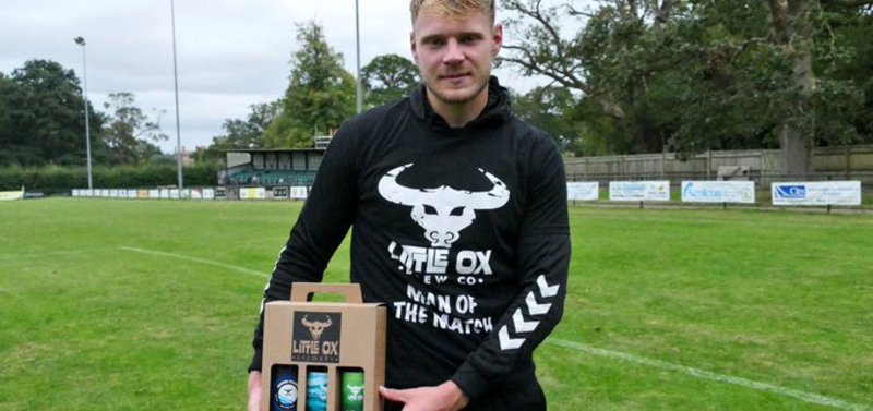 Adam North - man of match and centre of controversy