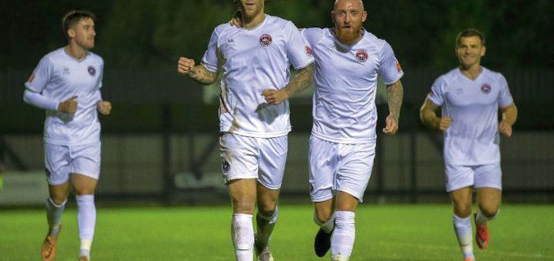 Tyler Harvey celebrates (Photo: Dave Crawford)