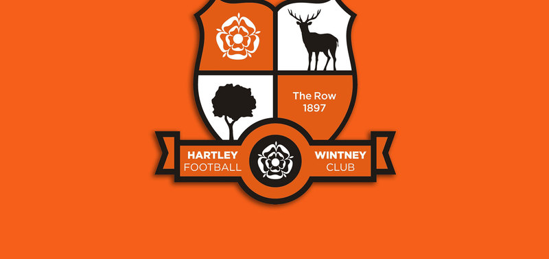 Ian Selley (right) with Hartley Wintney team captain, Harry Cooksley.