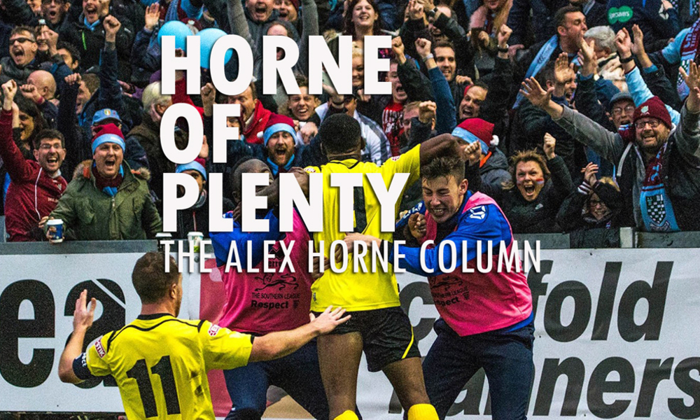 HORNE OF PLENTY | THE ALEX HORNE COLUMN