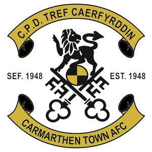 Carmarthen Town&rsquo;s club badge
